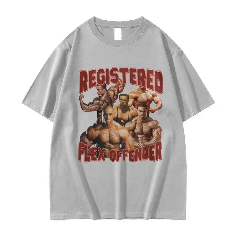 Lustiges Kevin Levrone Fitnessstudio Bodybuilder Grafik T-Shirt Herrenmode Rundhals Kurzarm T-Shirts Vintage Oversized Baumwoll T-Shirt
