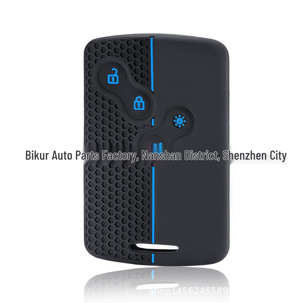 Renault Card-Compatible Silicone Key Cover for Koleos, Kadjar, Wind, Kangoo, Scenic