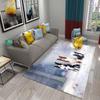 Lovely Border Collie Carpet Cute Pet Dog Animal Non-Slip Doormat Carpet Floor Mat for Bedroom Living Room Hallway Home Decor Rug