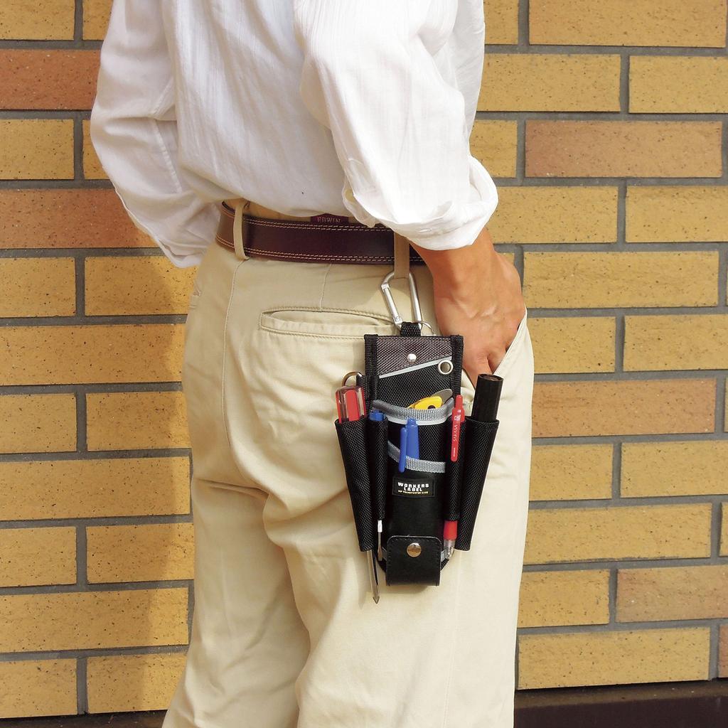 Nakabayashi Seisakusho Workers Label Holder L Clip-on Multi-Tool CUL-12