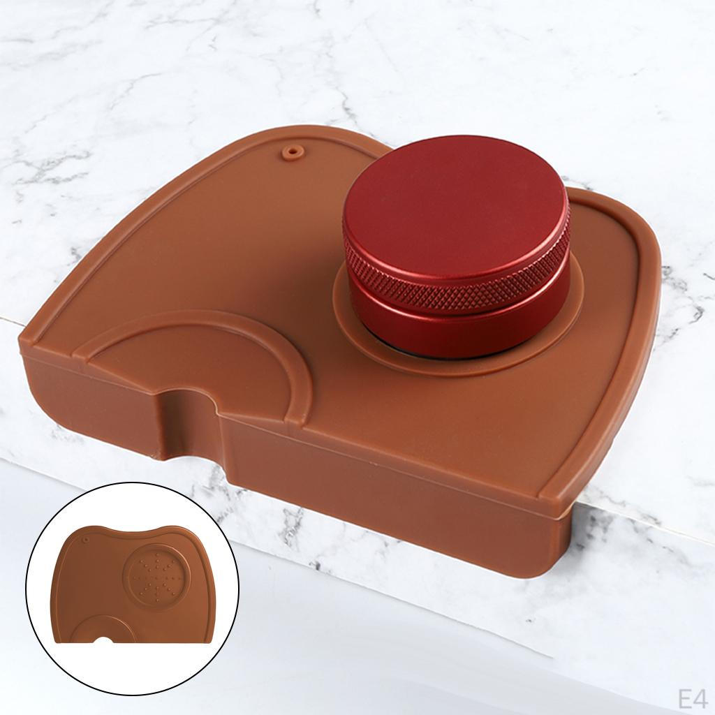 Manipulationssicherer Mattenhalter Tamping Corner Silikonpad Kaffeezubehör für Ihre Arbeitsplatte