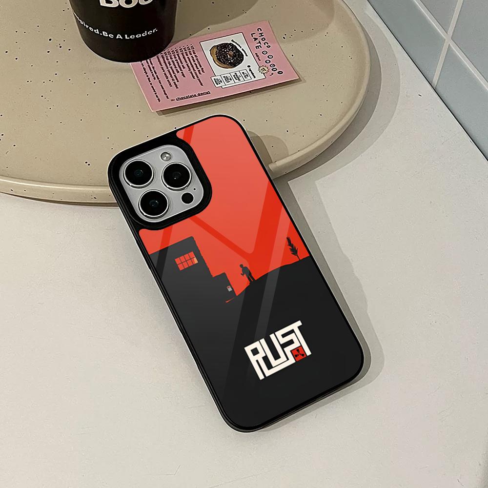RUST Game Phone Case for Iphone 17 16 15 14 Air 13 12 11 Pro Max Mini Plus Fundas Shell PC+TPU Cover