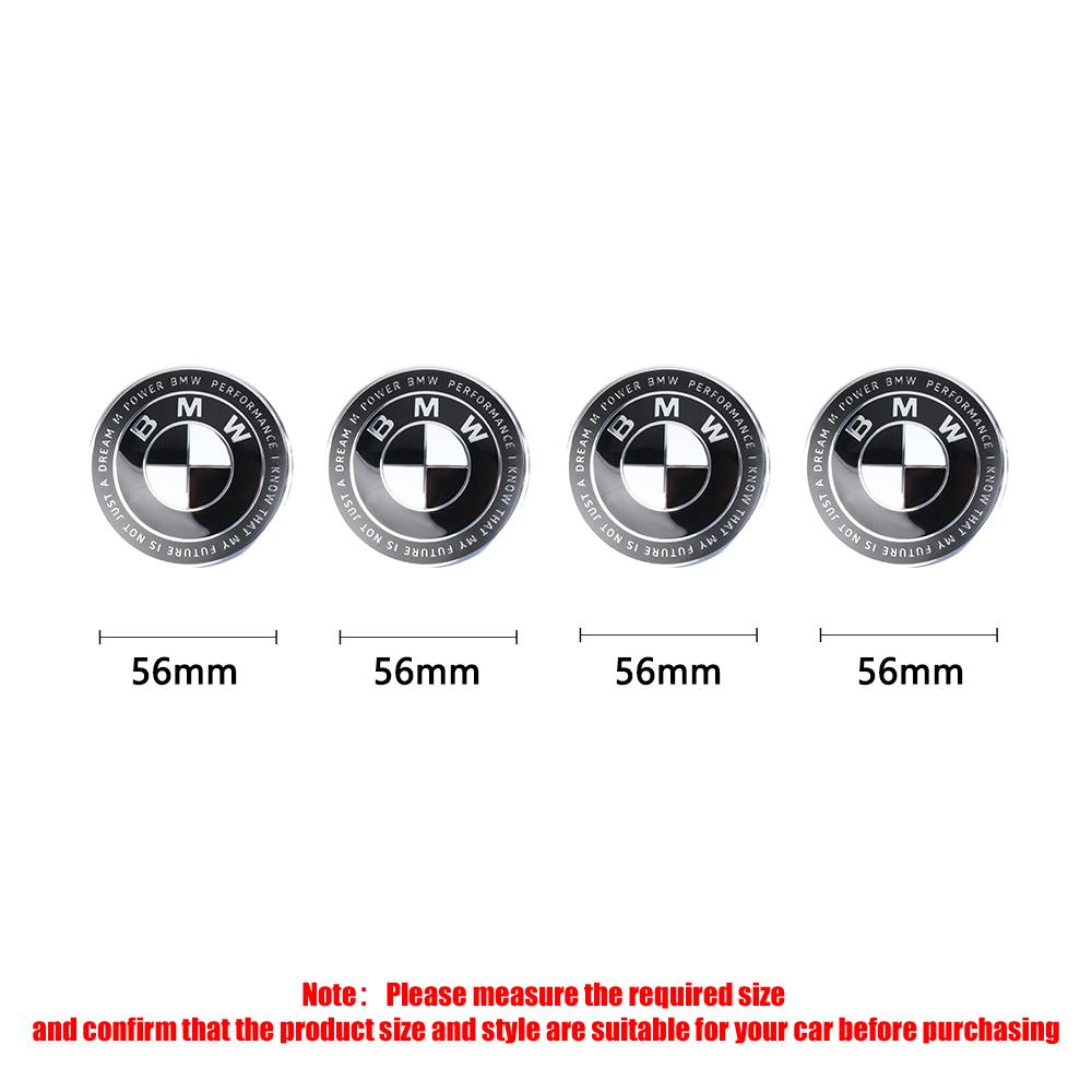 4PCS 56/68mm Auto Hub Caps Car Wheel Center Covers For BMW 3 5 7 Series M M3 M5 M6 F01 F20 F10 X5 Hubcaps Decoration Accessories