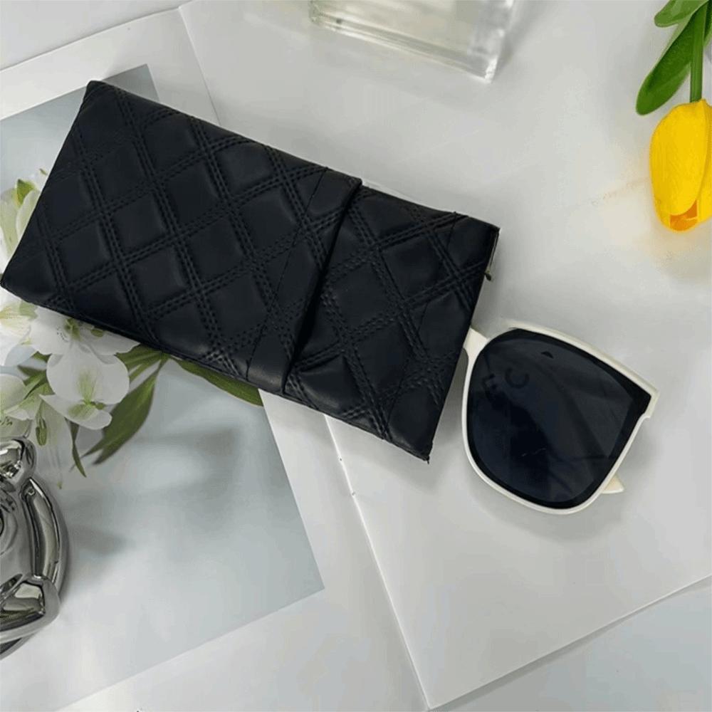 Single/Double-layer Sunglasses Storage Bag Sunglasses Case for Travel Eyewear Accessories