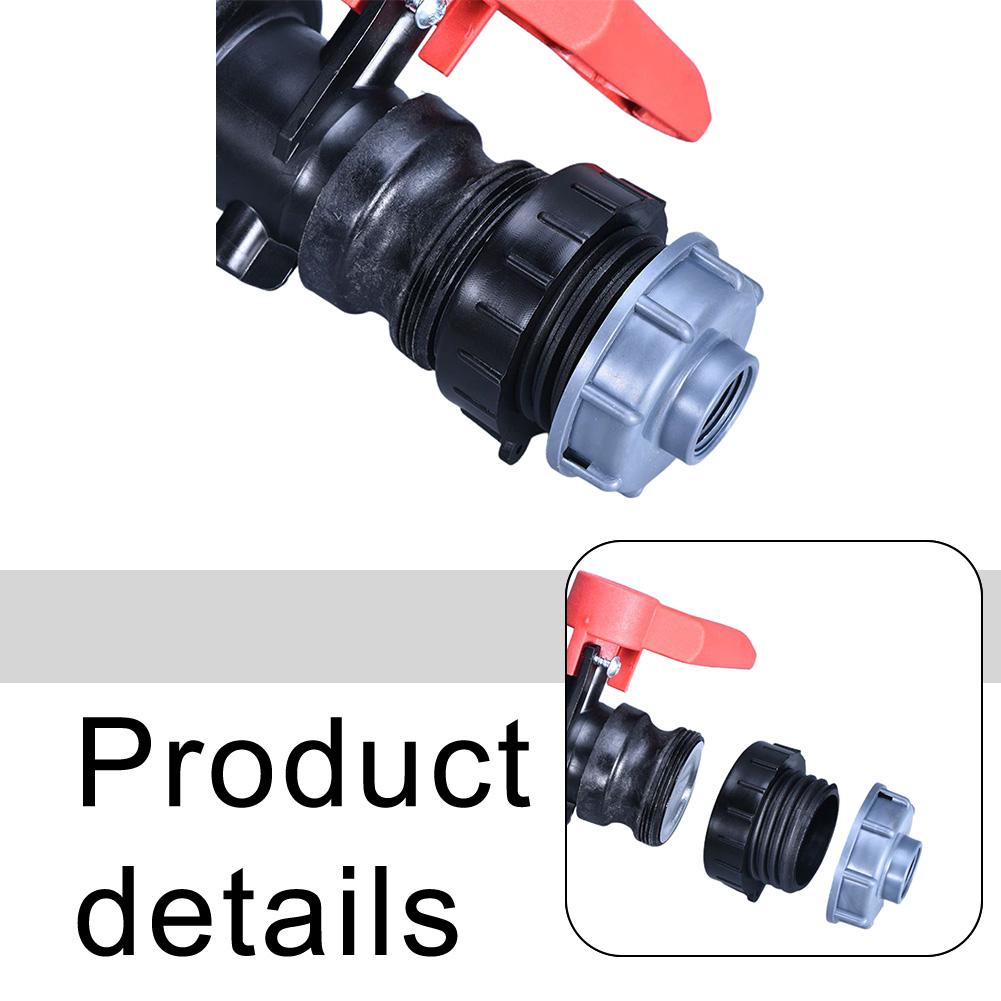 60mm Female Thread IBC Tank Adapter Cap For Schutz Valve Garden Tank Connector Ibc Tank Cap Garden Accessories