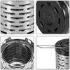 Gas Stove Heating Kit - Stainless Steel Camping Stove - Tent Heating Cover