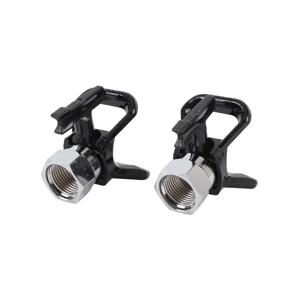 6 Pcs Airless Spray Tip Set Black 211 315 417 517 523 621 Airless Paint Sprayer Nozzles with 2 Tip