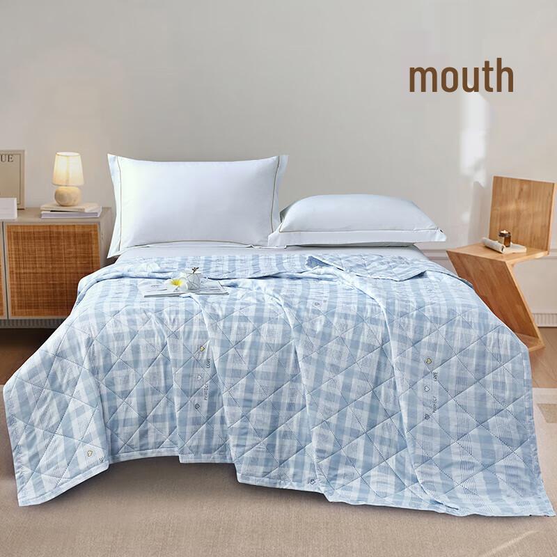 

Muji Lightweight Printed Machine Washable All-Season Quilt