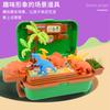 Simulation Mini Cute Pet Trolley Suitcase Toy Children'S Play House Dresser Storage Suitcase Set