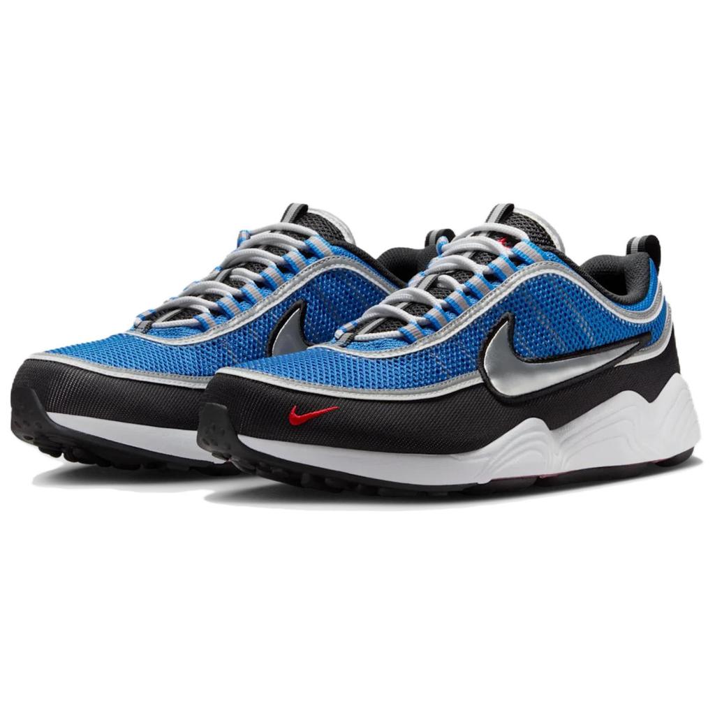Nike Air Zoom Spiridon SP Blu Reale 2025 Scarpe da Ginnastica da Uomo Blu Segnale Lucentezza Metallica Nero HF9117-400