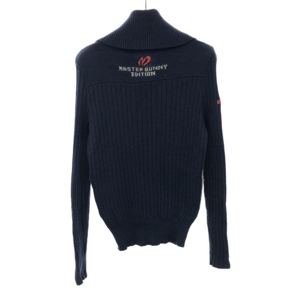 MASTER BUNNY EDITION Made In Japan Wool Golf Long Sleeve Knit Cardigan 1 Women Used