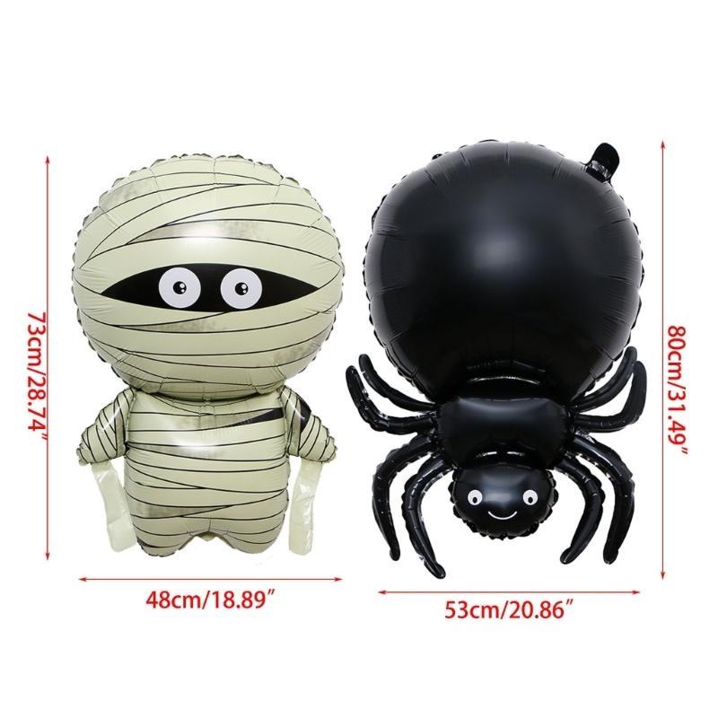 Halloween Balloon Aluminum Film Horror Balloon Household Decoration