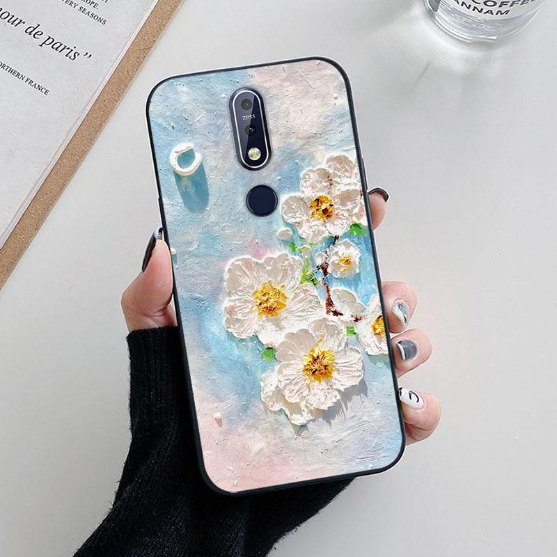 Pentru Nokia 5.1 Plus Carcasă Modă Silicon Moale Carcase Spate pentru Nokia 3.1 7.1 Husa Telefon etui Fundas Coajă Drăguță