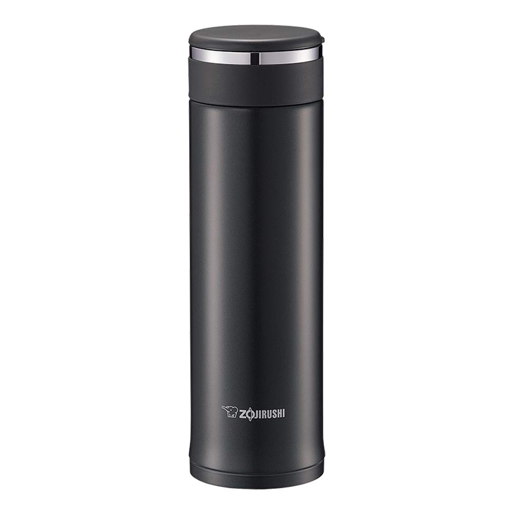 

Zojirushi Stainless Steel Water Slate Screw-Type Bottle, 0.36L, Gray, SM-JE36-HM