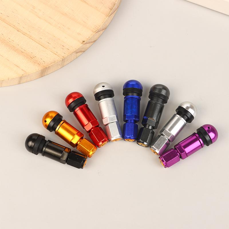 4 Buc. Aliaj Aluminiu Mașină Tubeless Roată Anvelopă Valvă Durabilă Profesională Accesorii Anvelopă Auto Tijă Fund Rotund Capac Hexagonal Mașină