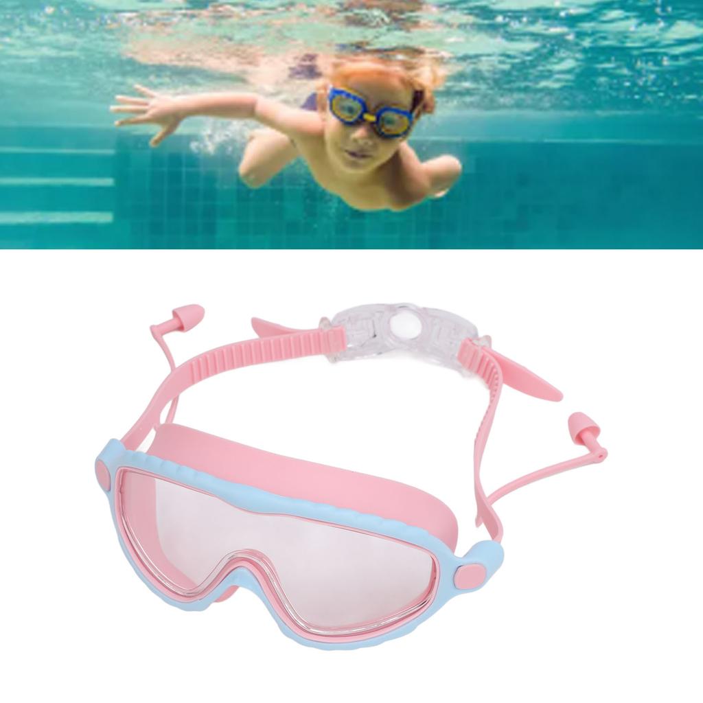 Kids Swim Goggles Youth Boys Girls Swimming Glasses Leakproof Anti Fog Waterproof Cear Wide View