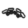 uxcell Front Mudguard Cable Guide Black Rubber Front Mudguard Speedometer