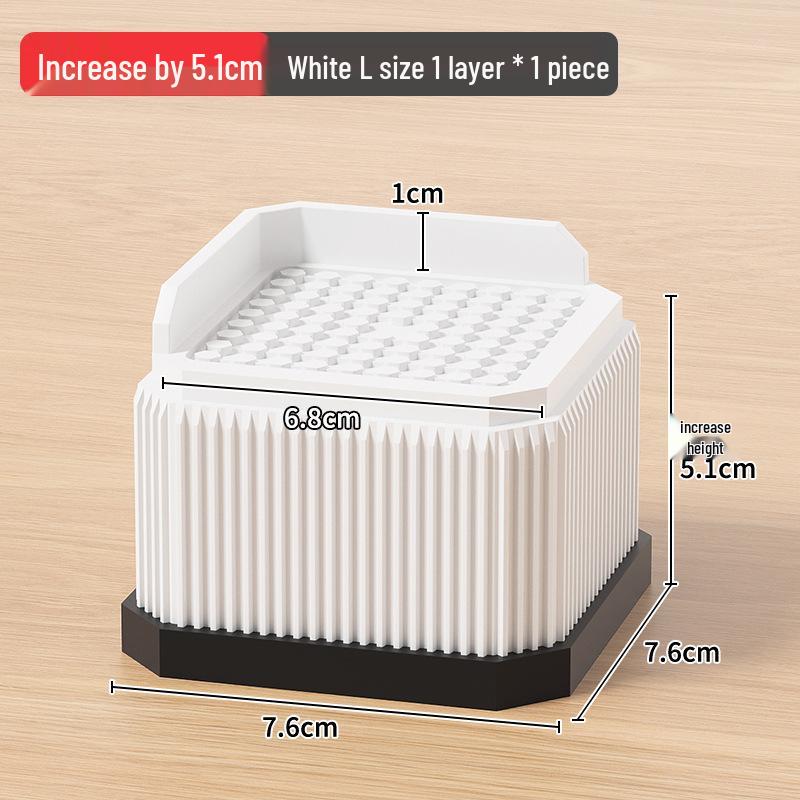 Exclusive Non-Slip Heightening Table and Sofa Leg Pads - Wear-Resistant and Silent