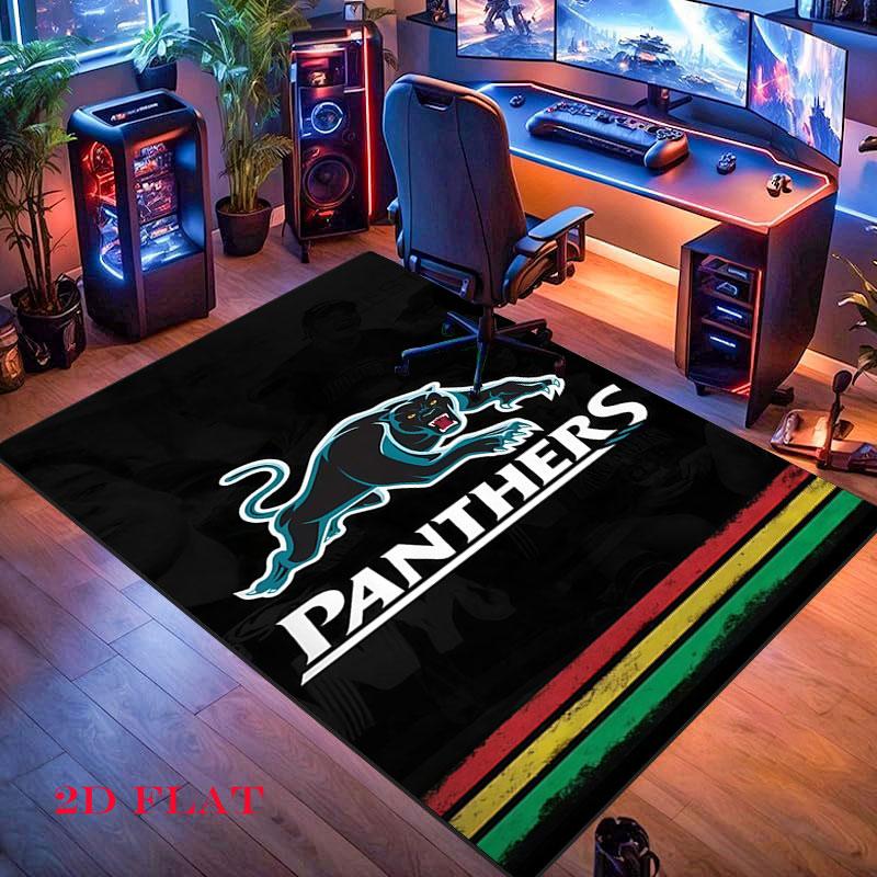 Penrith Panthers Fight Carpet Rug for Living Room Bedroom Home Sofa Decoration,Kids play Nonslip Floor Mat