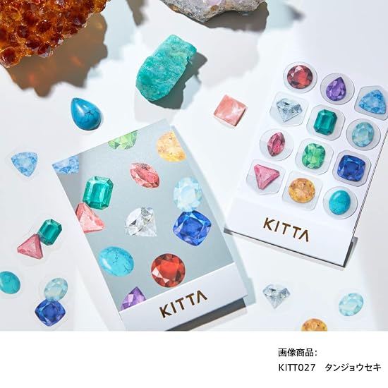 KING JIM Masking Tape KITTA Clear Birthstone Clear Icon KITT027