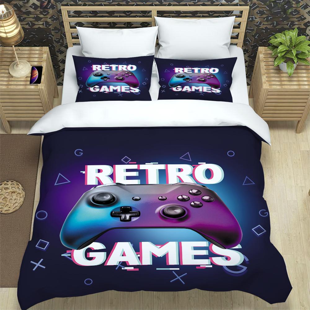 Copripiumino a figura stilizzata bianca e nera, Set Biancheria da Letto, Coperta per la Casa, Federe, Set Biancheria da Letto per Camera da Letto, Senza Lenzuolo