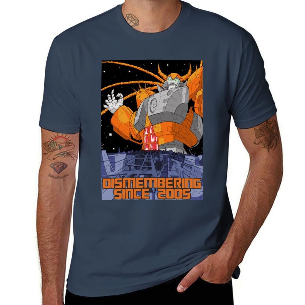 Unicron - Dismembering Since 2005 T-Shirt Anime T Shirts for Man T Shirts for Man Pack White T Shirts for Man Cotton T-Shirt