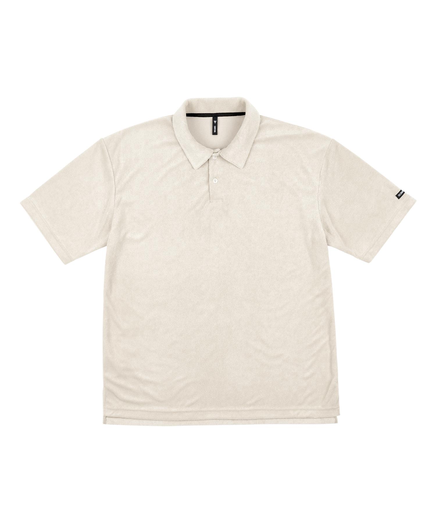 Cream Terry Polo Shirt Ivory/Mission(100)
