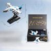 1:48 1:120 Hanguang General Vtol Platform Miniatute Models Alloy Diecast Toys Car Cockpit Cover Can Be Opened Collectible Value