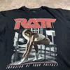 Ratt Band Baumwolle Unisex Schwarzes T-Shirt Invasion deiner Privatsphäre Unisex T-Shirt