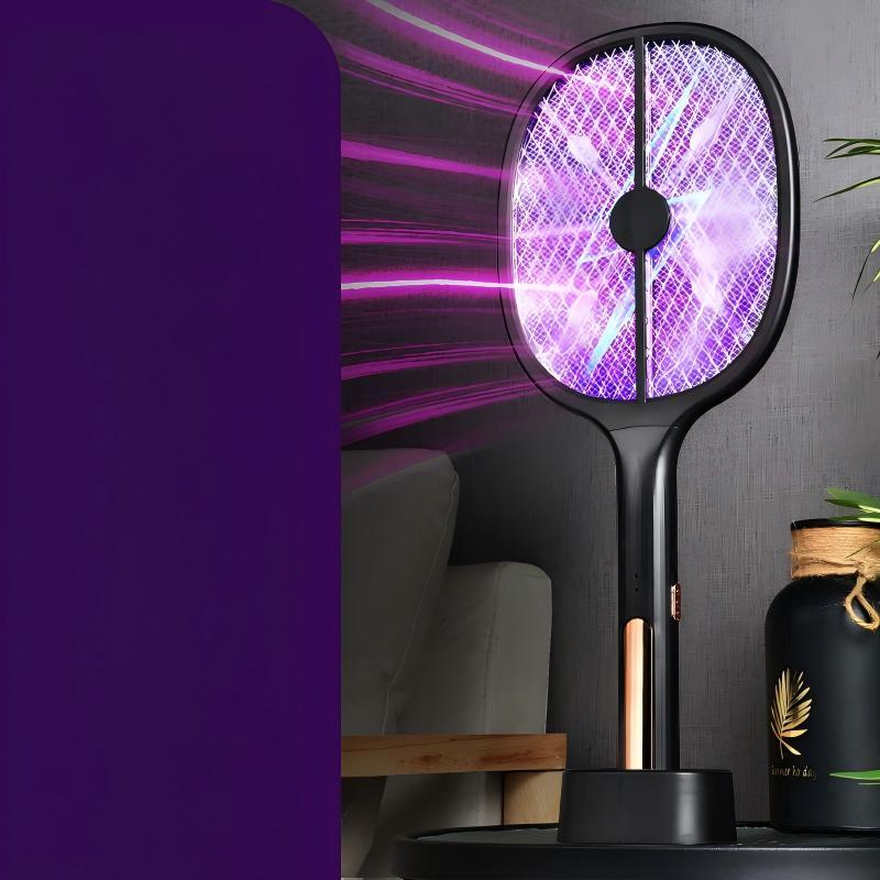 LISM 2-in-1 Electric Mosquito Swatter Lamp чёрный