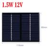 Solar Panel Outdoor 3W/2W/1.5W 5V DIY Solar Cells System for Low-power Electrical Appliances Light Moblie Phone Battery