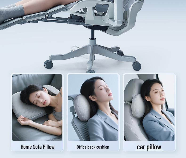 Lan Dian E5 PLUS Car Headrest & Lumbar Support for Neck and Back Protection