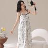 Qiansi Niao Women's Cotton Camisole Nightdress