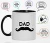Inkdotpot Dad 11oz Ceramic  Coffee Mug Novelty Gift For Daddy Father  S Day Gift