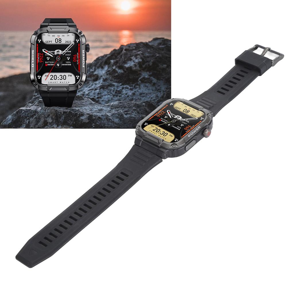 1.85 Inch Sport Smartwatch  5.2 Music Playing Touchscreen Smartwatch IP68 Waterproof Multifunctional Watch for Men