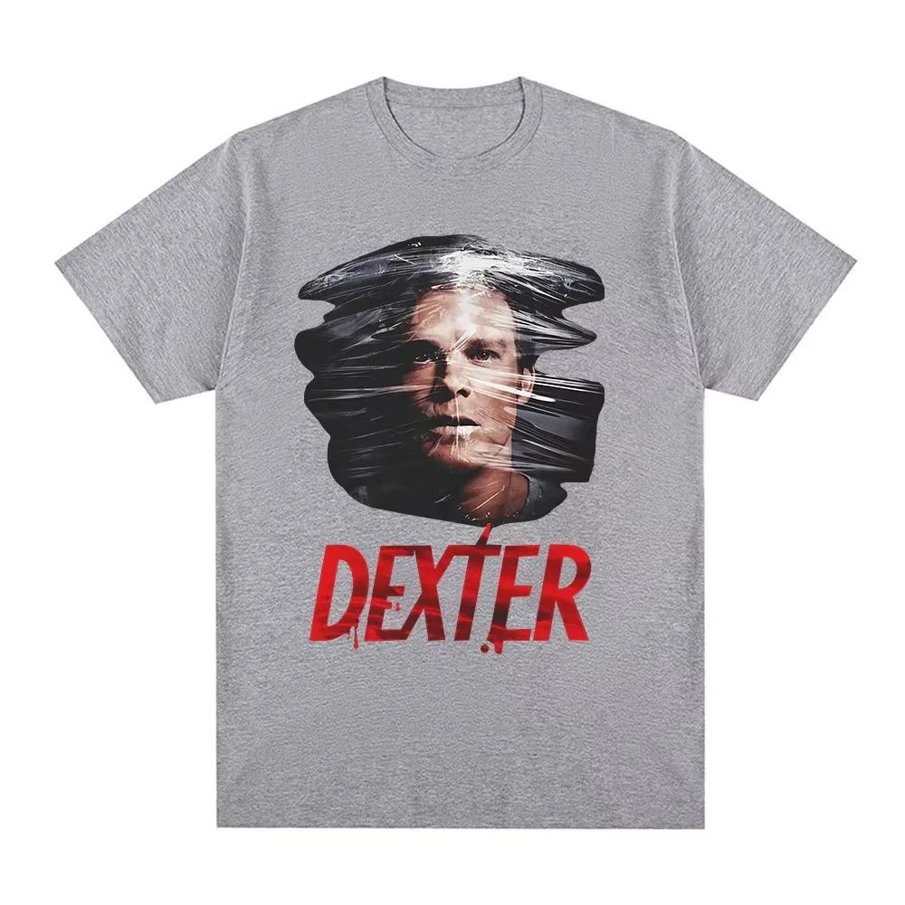 

Tv Series Dexter Morgan Face Vintage Graphic T-shirts Oversized High-end Luxury hot product Oversized Unisex Couples Comfortable 4XL