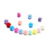 40Pcs/Lot 7.5*12.5*12.7mm Acrylic Small Flower Loose Spacer Beads for DIY Jewelry Making Necklace Bracelet Findings Accessories