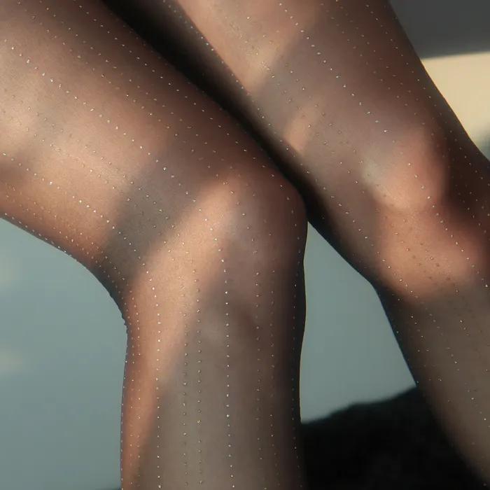 Rhinestone stockings