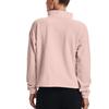 Under Armour Half-Zip Fleece Training Jacket Women Outerwear Pink 1365776-685