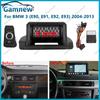 9 Inch Car Frame Fascia Adapter Android Radio Dash Fitting Panel Kit For BMW 3 ( E90 E91 E92 E93 ) 2004-2013