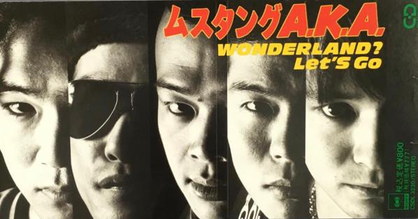 

CD MUSTANG AKA - Wonderland CSDL3230PROMO CBS/Sony 1991 Japan Rock Used