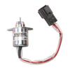 Elettrovalvola di arresto carburante Metallo 3 Terminali 12V 119233‑77932 Sostituzione per John Deere