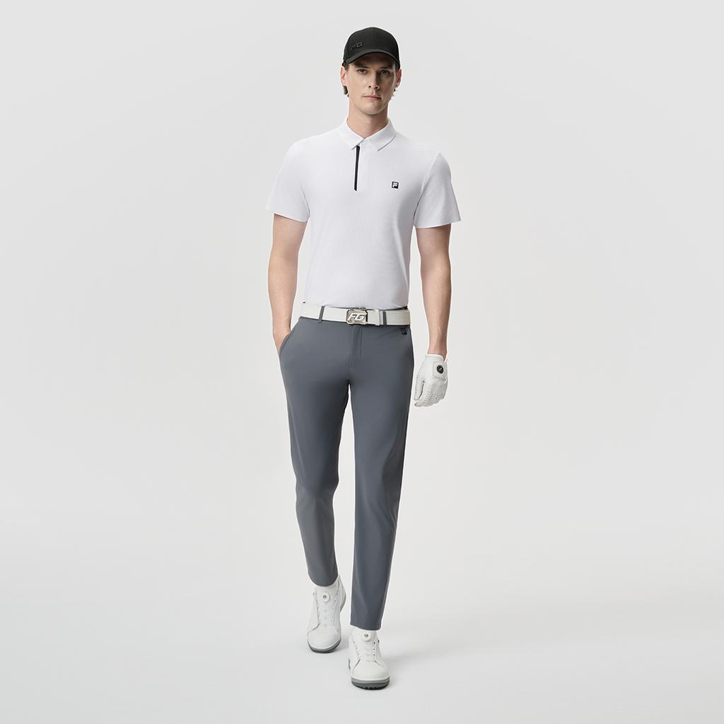 New FILA Golf Series Knitted Sweatpants Men's Phantom Night Gray A11M525602F-DY