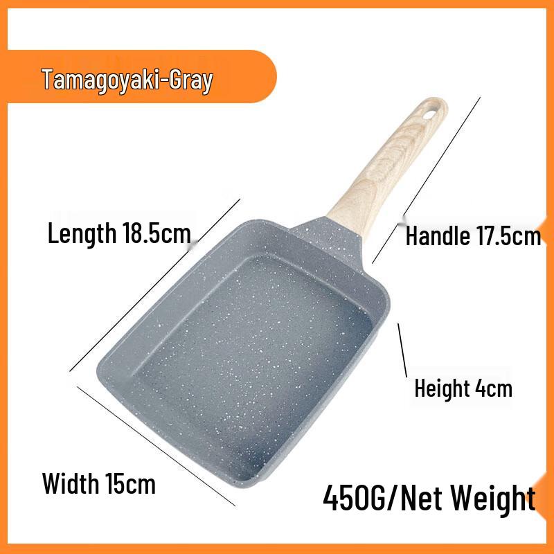 

Zhi Shi Japanese Cast Iron Tamagoyaki Frying Pan