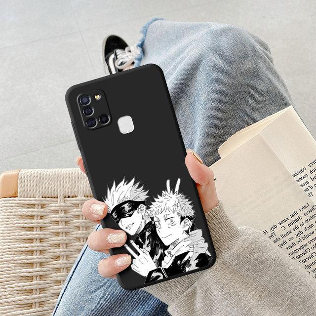 

Чехол для телефона с изображением аниме дзюдзюцу кайсен для Samsung Galaxy A10 A20e A70 A54 A34 A40 A03s A04s A02 A01 A10s A02s A50 A03 Core A04 Samsung A34 5G