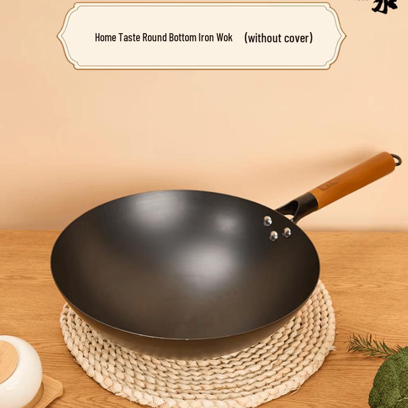 Zhang Xiaoquan Round Bottom Iron Wok