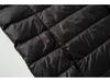 Men's Lightweight Down Vest, Round Neck, Solid Color, Plus Size, Raglan Sleeve - Ideal for Autumn and Winter