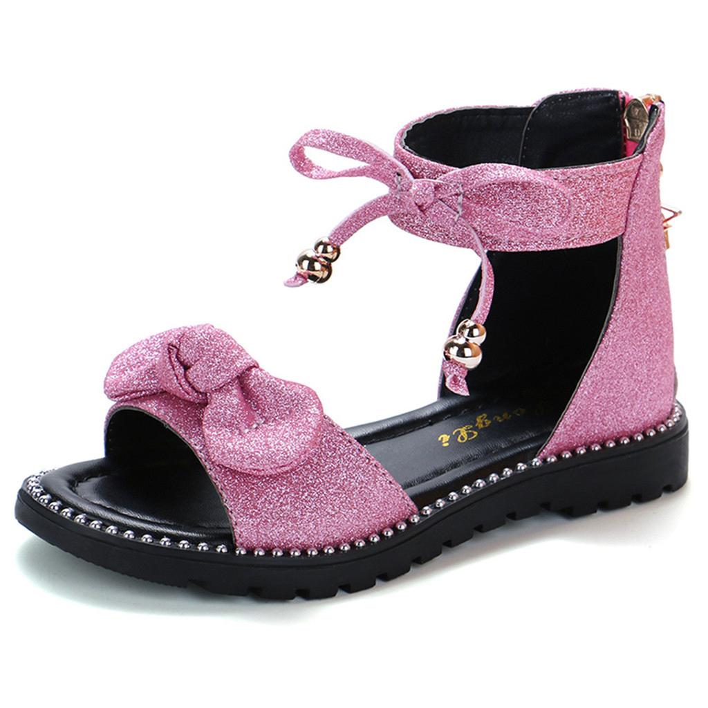 Batole Kojenec Děti Holčičky Letní Ležérní Měkká podešev Obuv Sandály