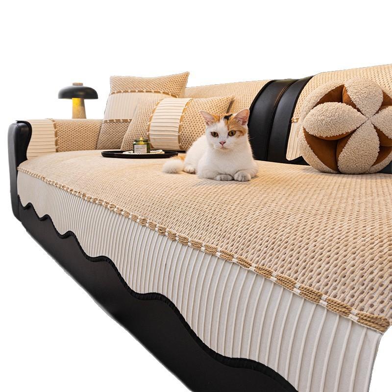 Sofa Cover Non-Slip Couch Cushion All-Season Use French Luxury Style 2026 Collection