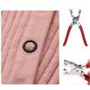 100sets Metal Eyelet and Eyelet Punch Die Tools Hand Press Kit Grommets DIY Manual Tools for Fabric Leather Belts Canvas Shoes